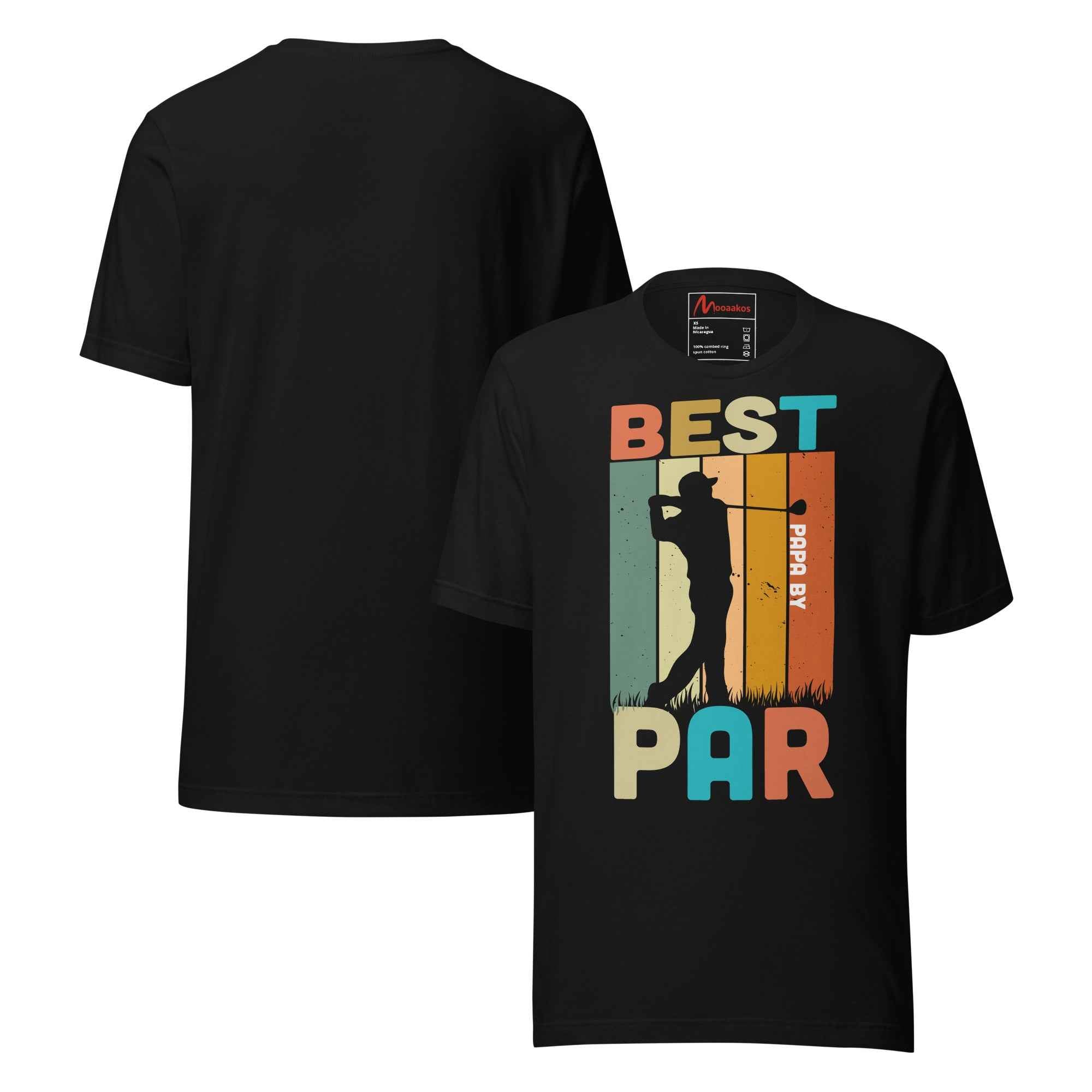 Best Papa By Par Fathers Day Golf Vintage Unisex t-shirt