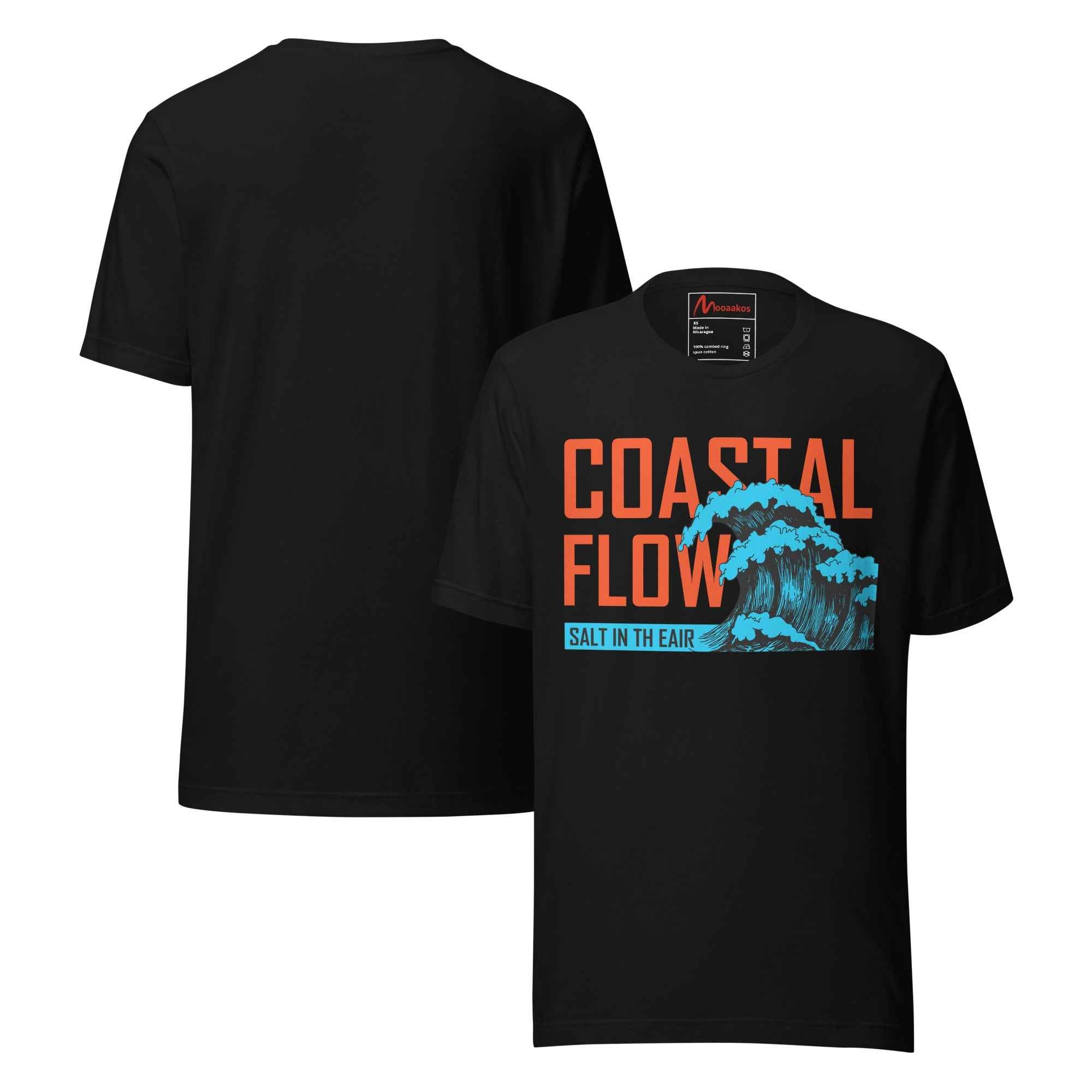 Coastal Flow Surf Beach Unisex t-shirt