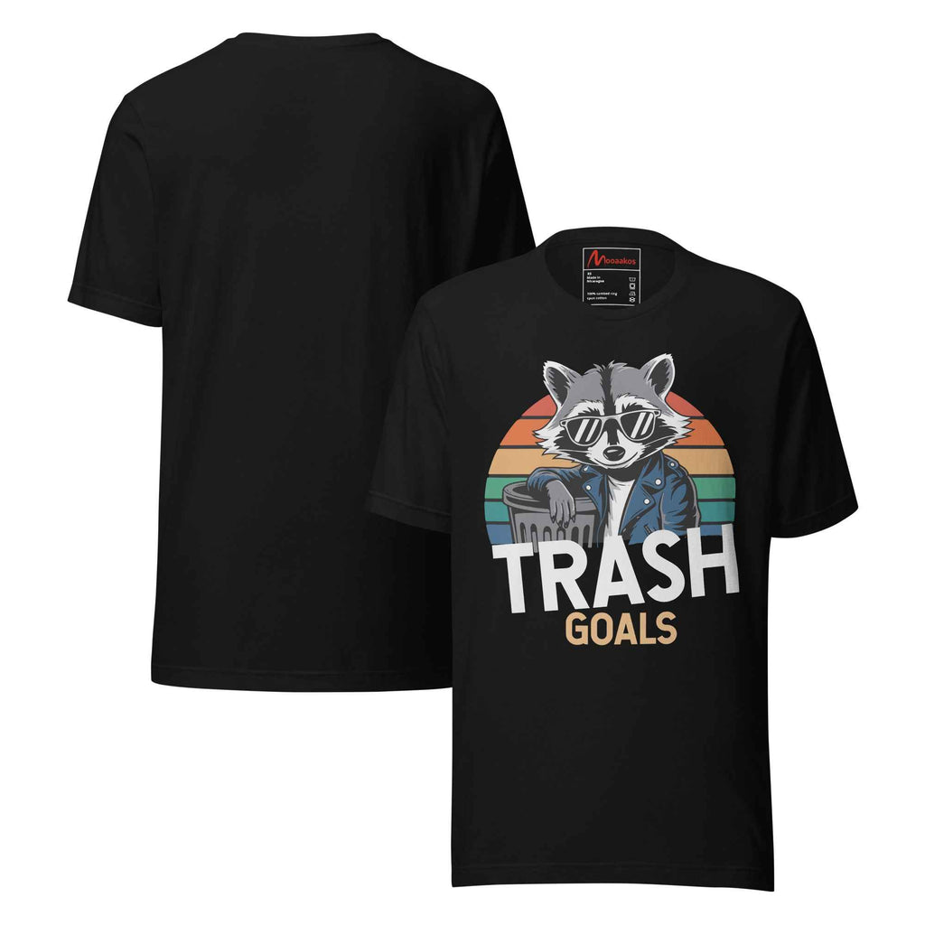 Trash Goals Raccoon Unisex t-shirt