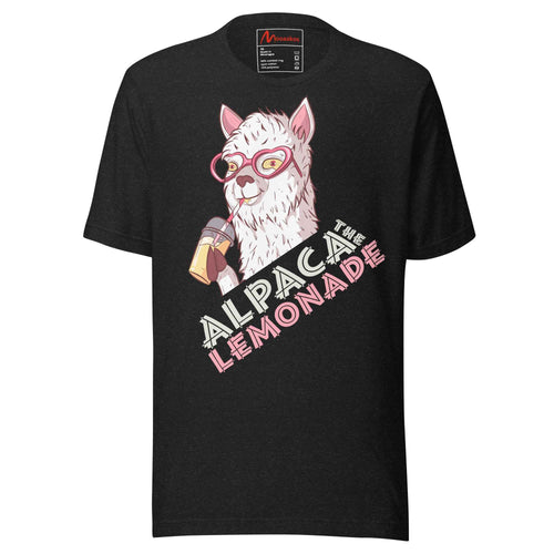 Alpaca The Lemonade Funny Quote Drinking Summer-Vacation Alpaca  Unisex t-shirt