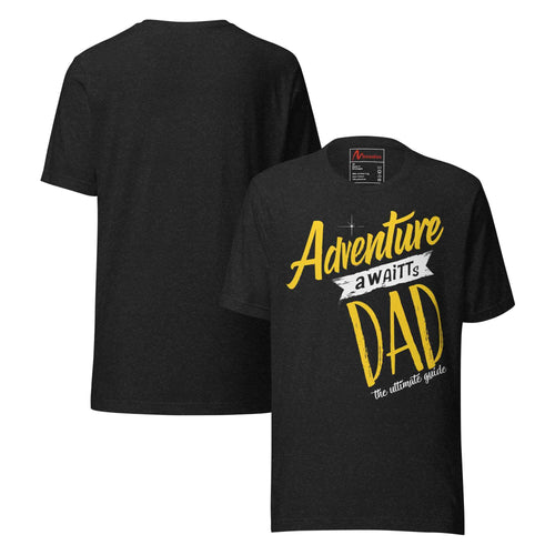 Adventure Awaits Dad Outdoor Hiking Unisex t-shirt