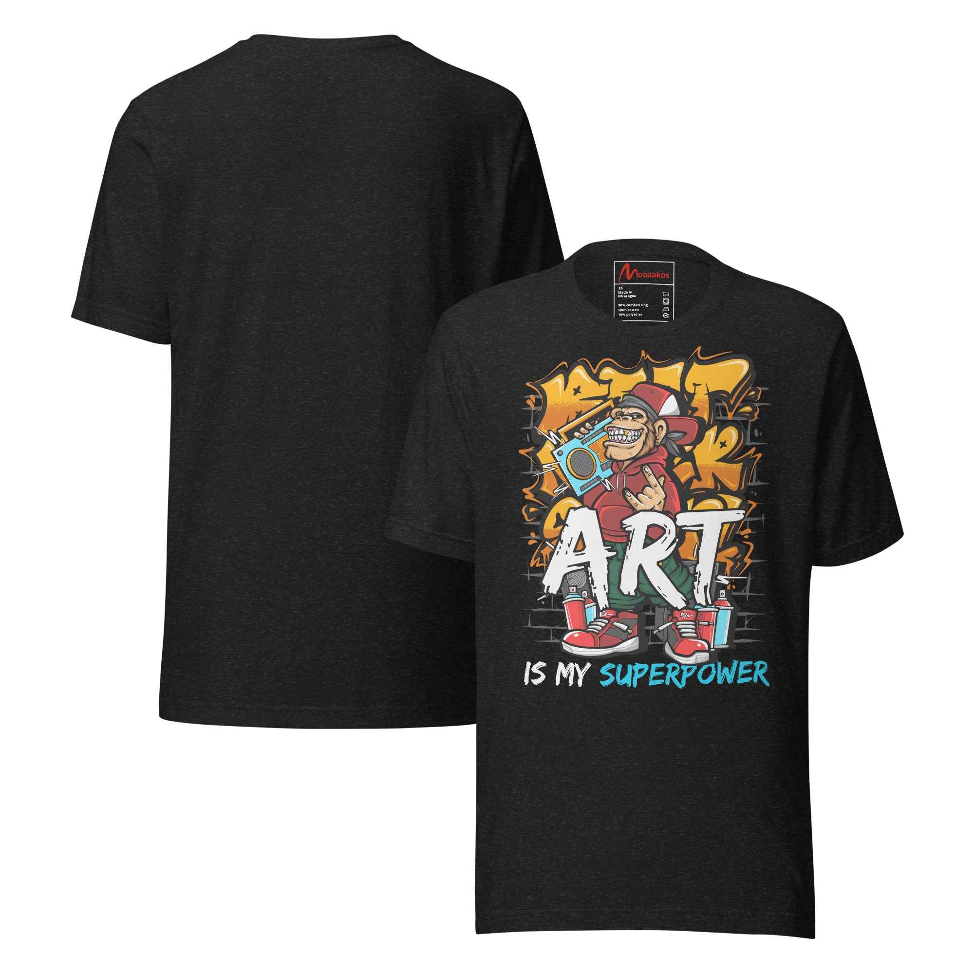 Art-Is My Superpower - Street-art Drawing Funny Unisex t-shirt