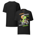 Distressed Vintage Random Gravity Checks - Motocross Unisex t-shirt