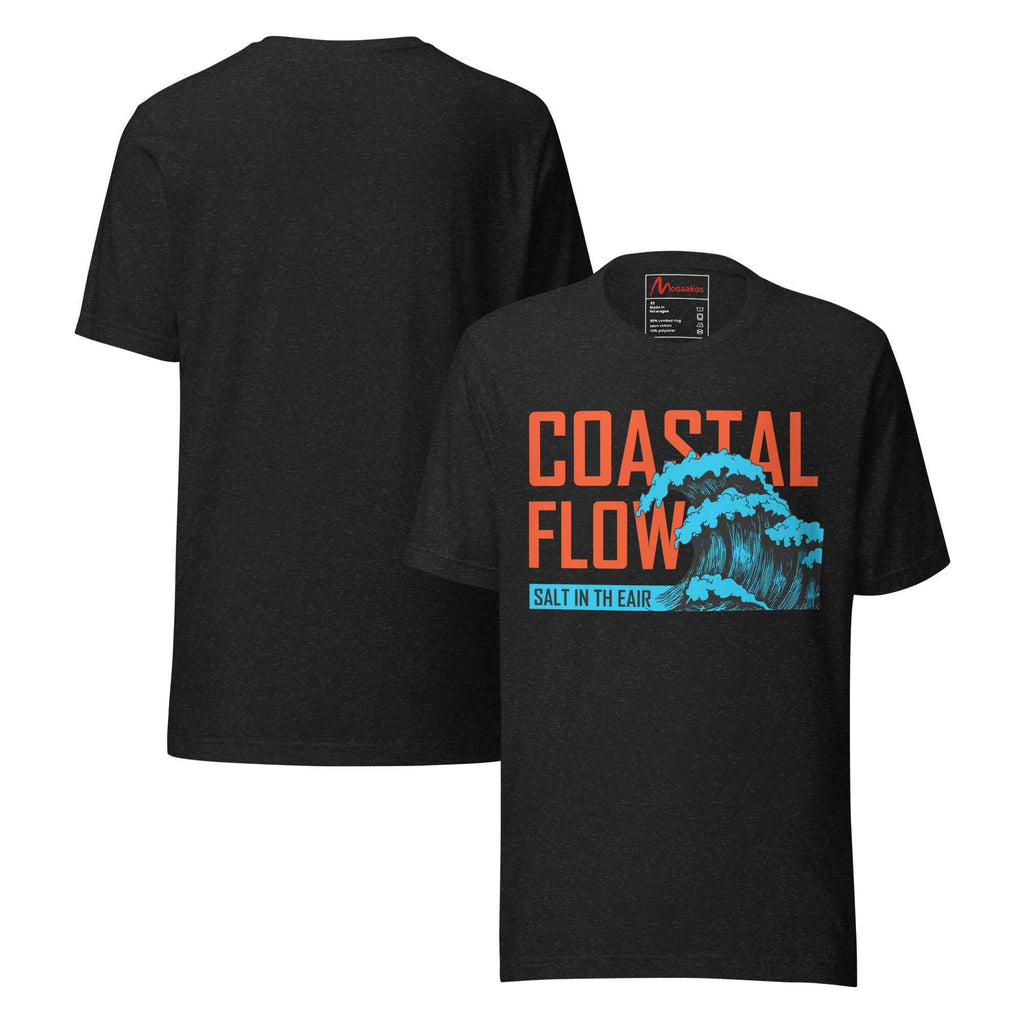 Coastal Flow Surf Beach Unisex t-shirt