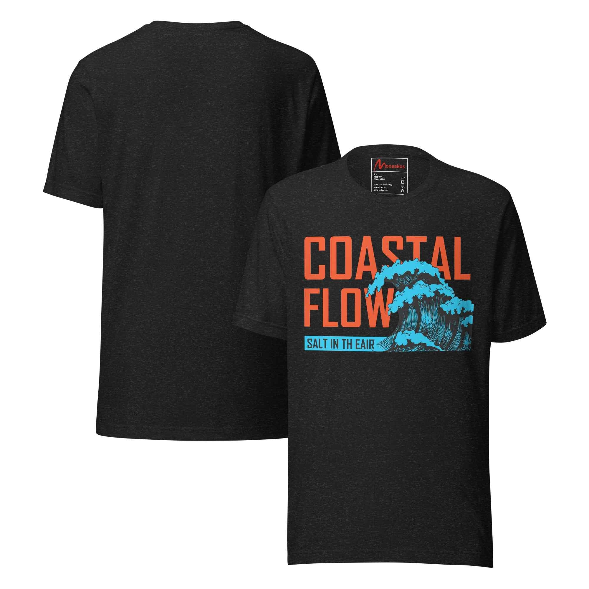 Coastal Flow Surf Beach Unisex t-shirt
