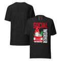 Christmas Social Worker with gnome - Christmas Pajama Unisex t-shirt