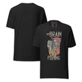 My brain is 80%fishing Unisex t-shirt