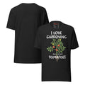 Vegetable Gardener Funny Gardening Quote Head Tomatoes Unisex t-shirt