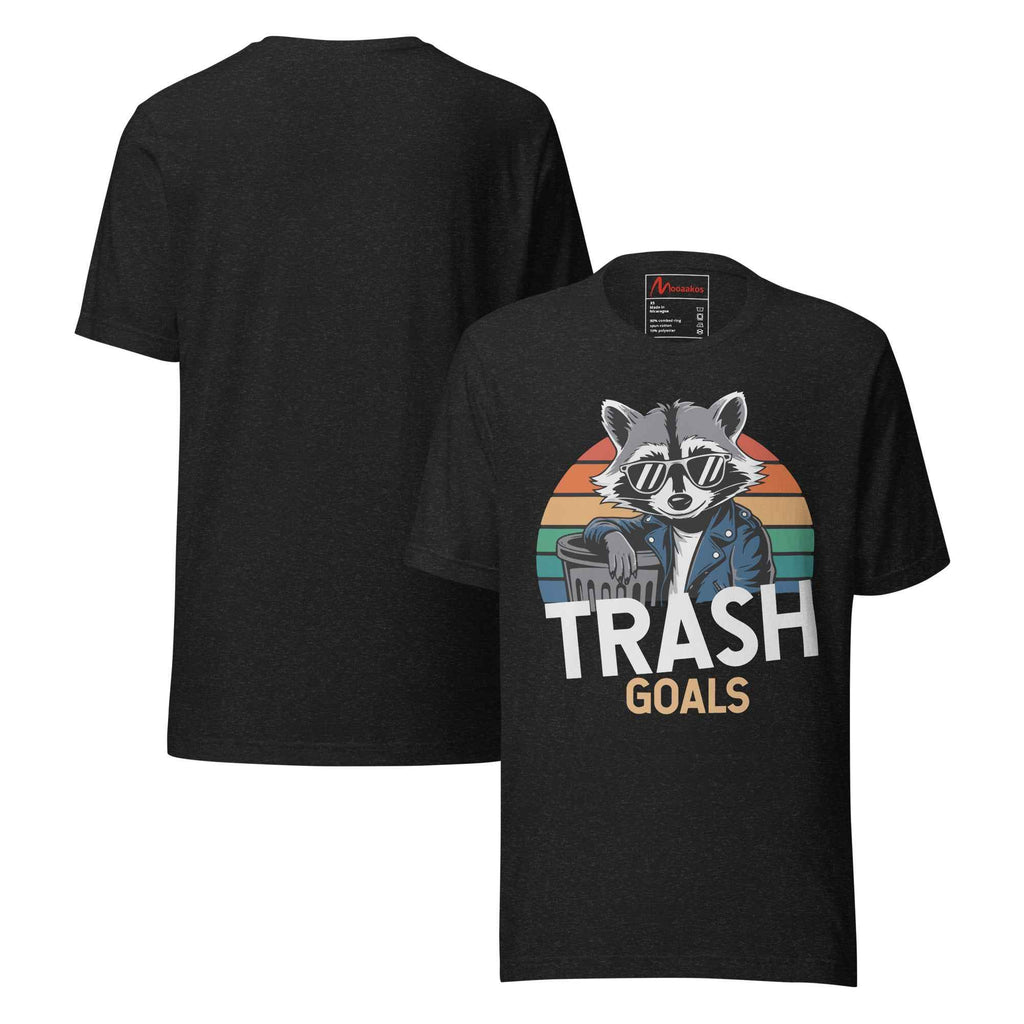 Trash Goals Raccoon Unisex t-shirt