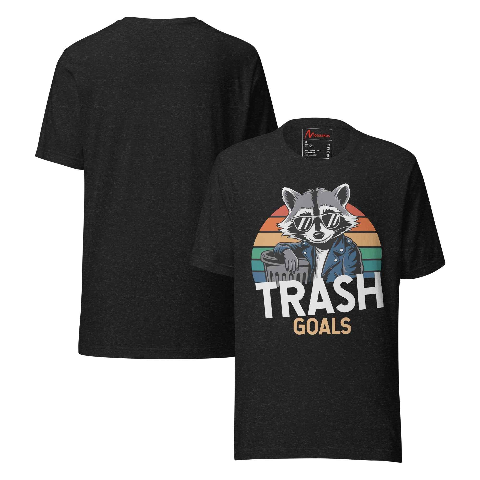 Trash Goals Raccoon Unisex t-shirt