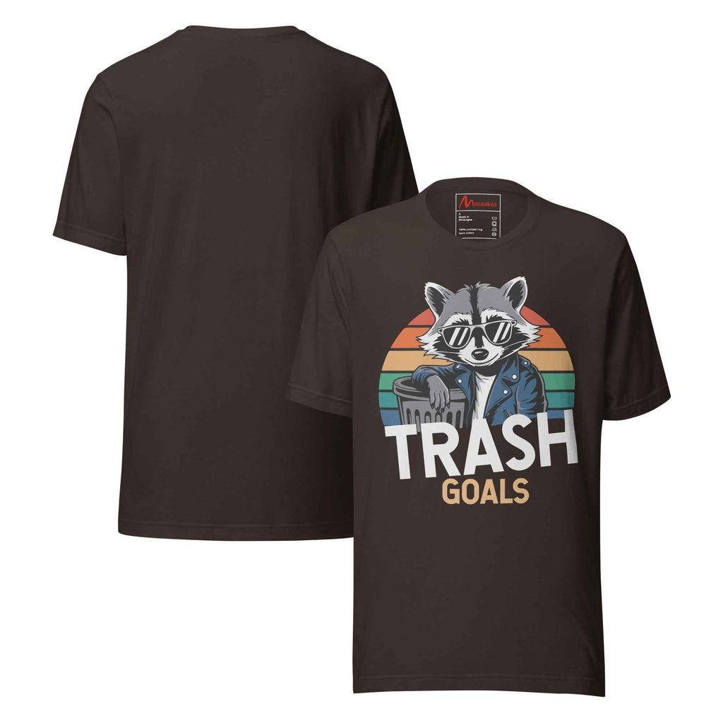 Trash Goals Raccoon Unisex t-shirt