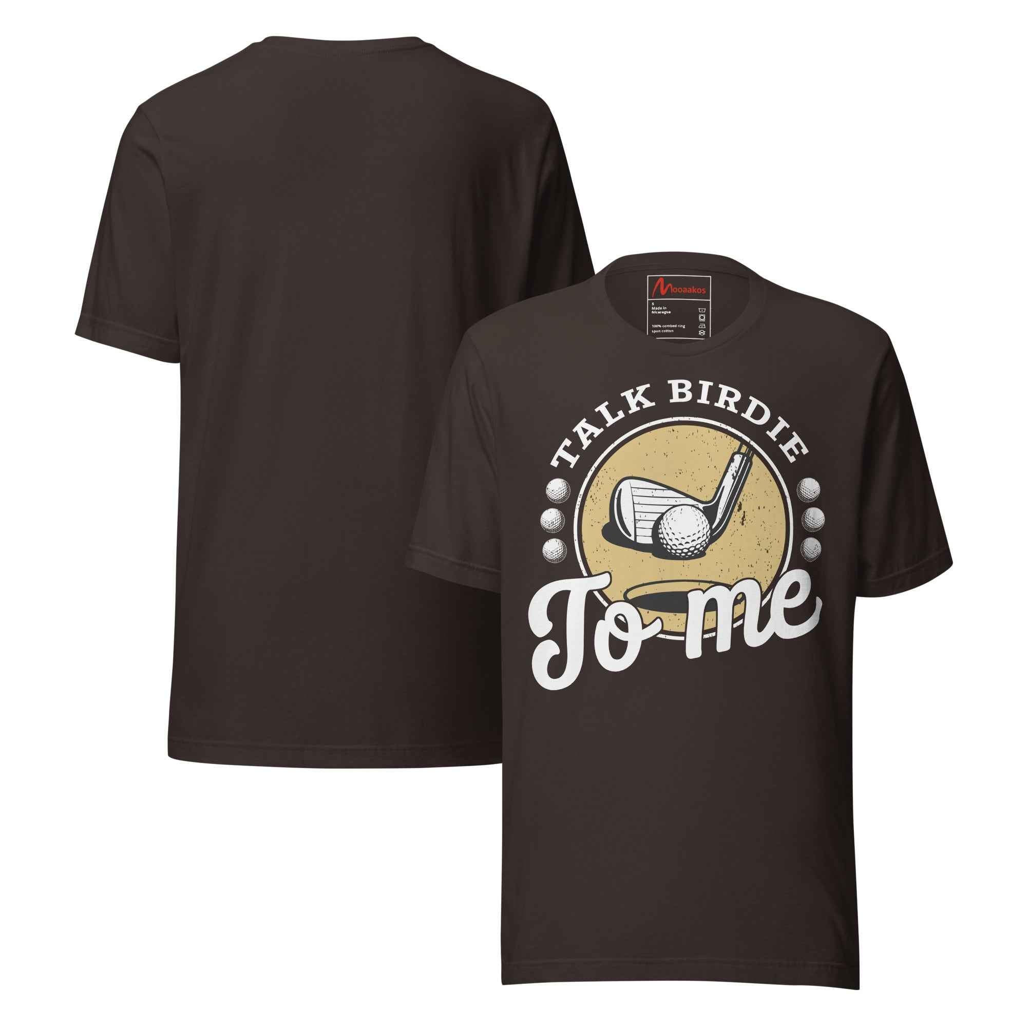 Talk Birdie To Me - Funny Golf Player Vintage Unisex t-shirt