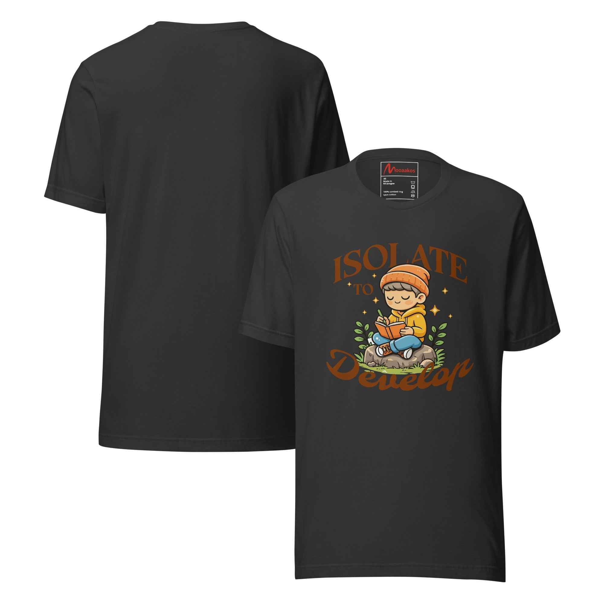 Isolate To Develop Cute Kid Growth Mindset | Unisex T-Shirt