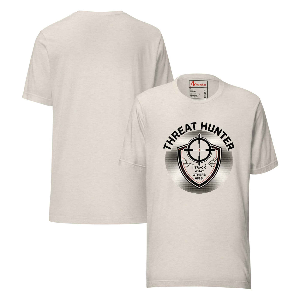Threat Hunter Cyber Security Shield Design | Unisex T-Shirt