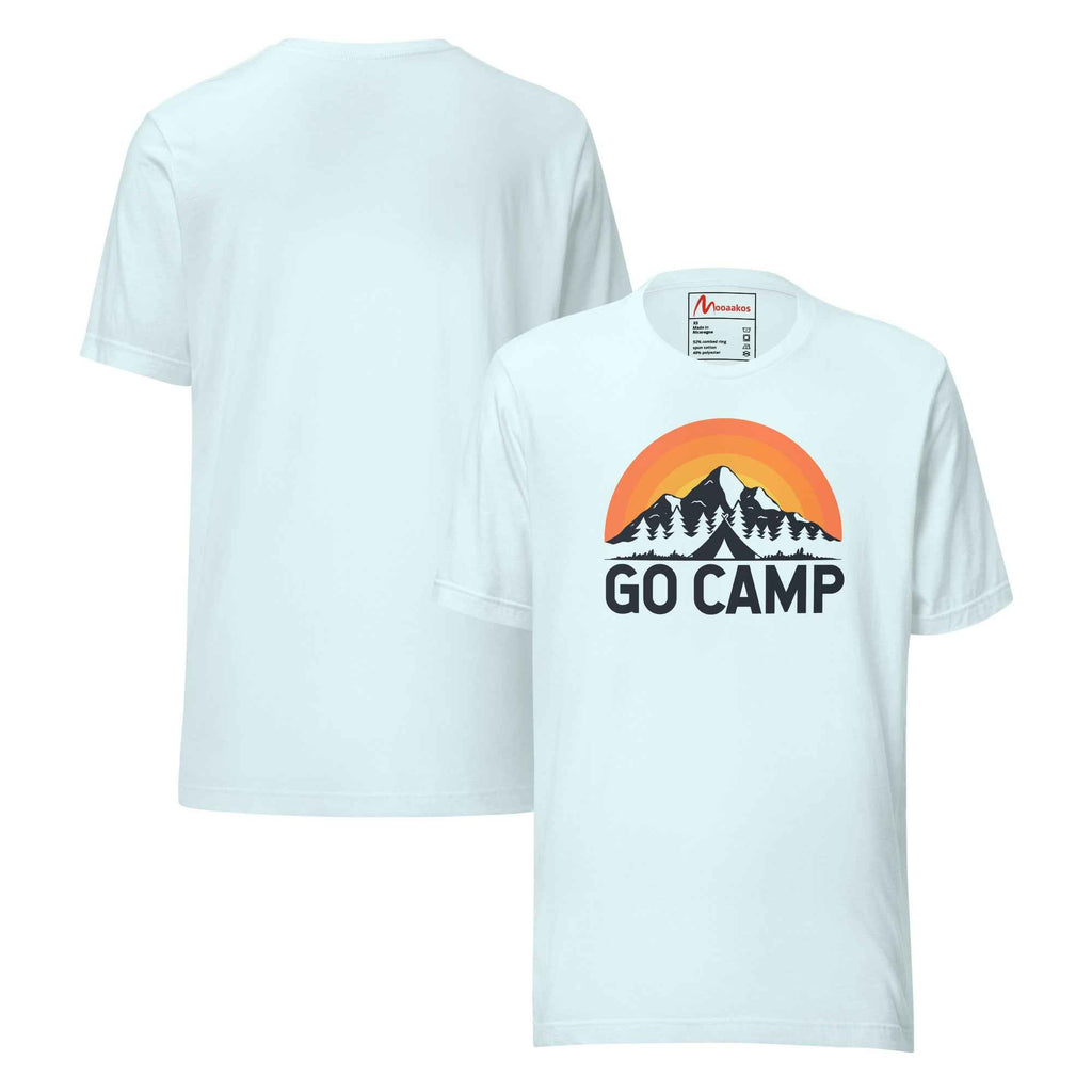 Go Camp Mountain Sunset Outdoor | Unisex T-Shirt
