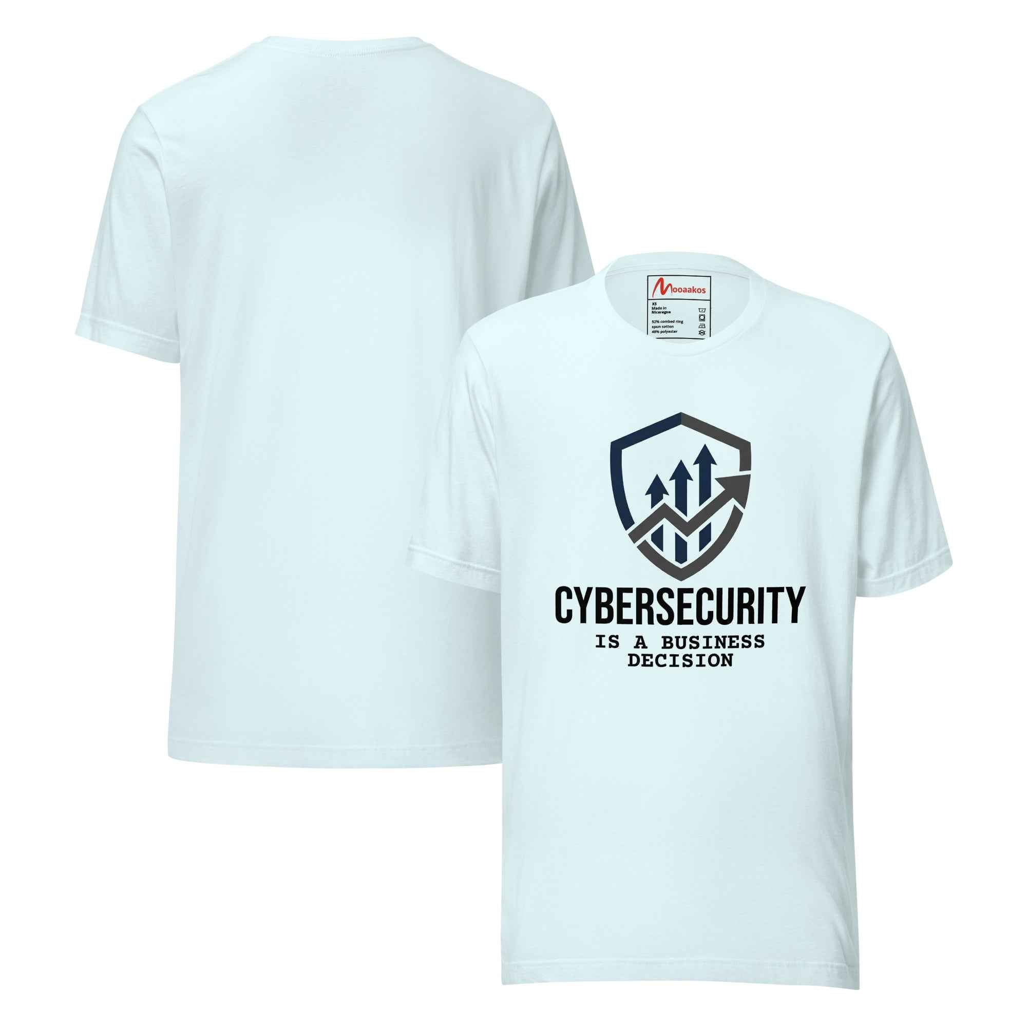 Cybersecurity Is A Business Decision Shield | Unisex T-Shirt