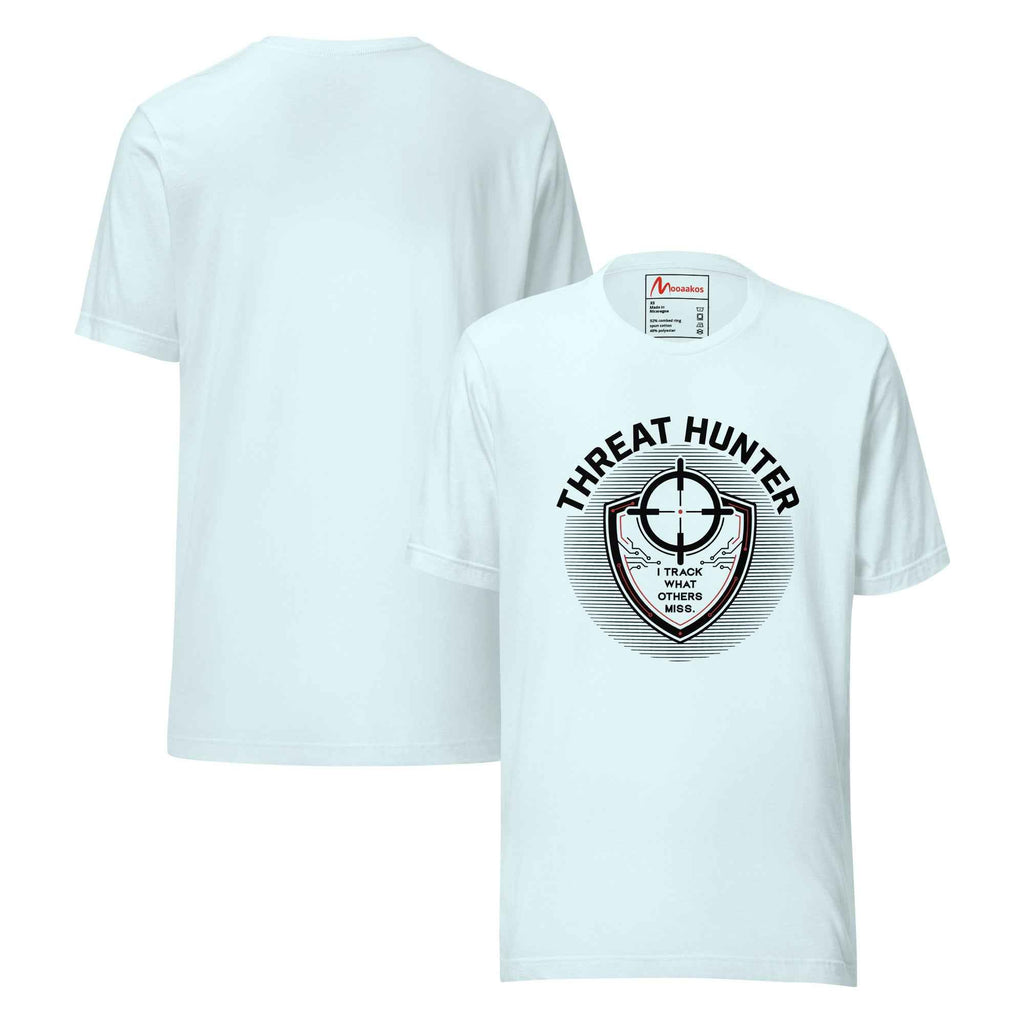 Threat Hunter Cyber Security Shield Design | Unisex T-Shirt
