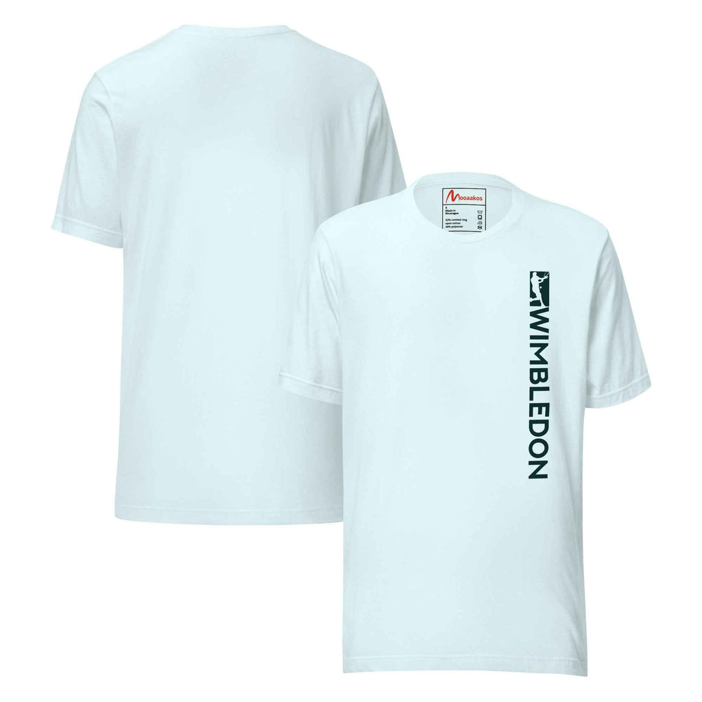 Wimbledon Tennis Player Vertical Design | Unisex T-Shirt