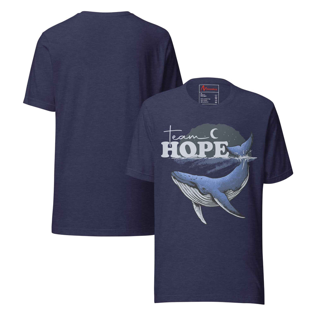 Hope the Whale Unisex t-shirt