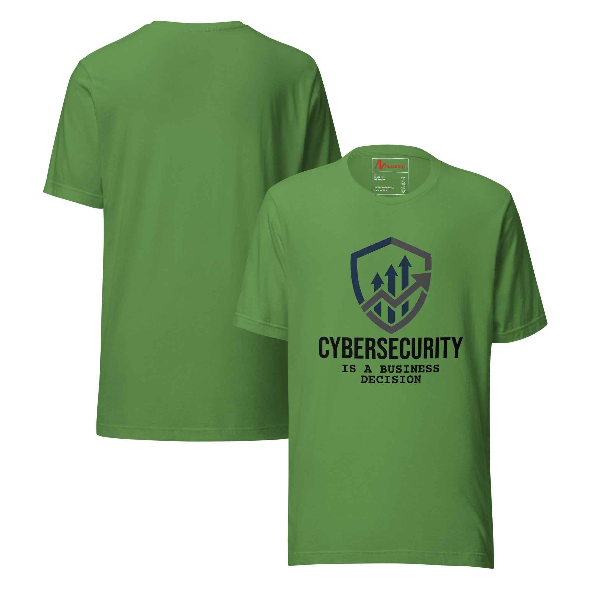 Cybersecurity Is A Business Decision Shield | Unisex T-Shirt
