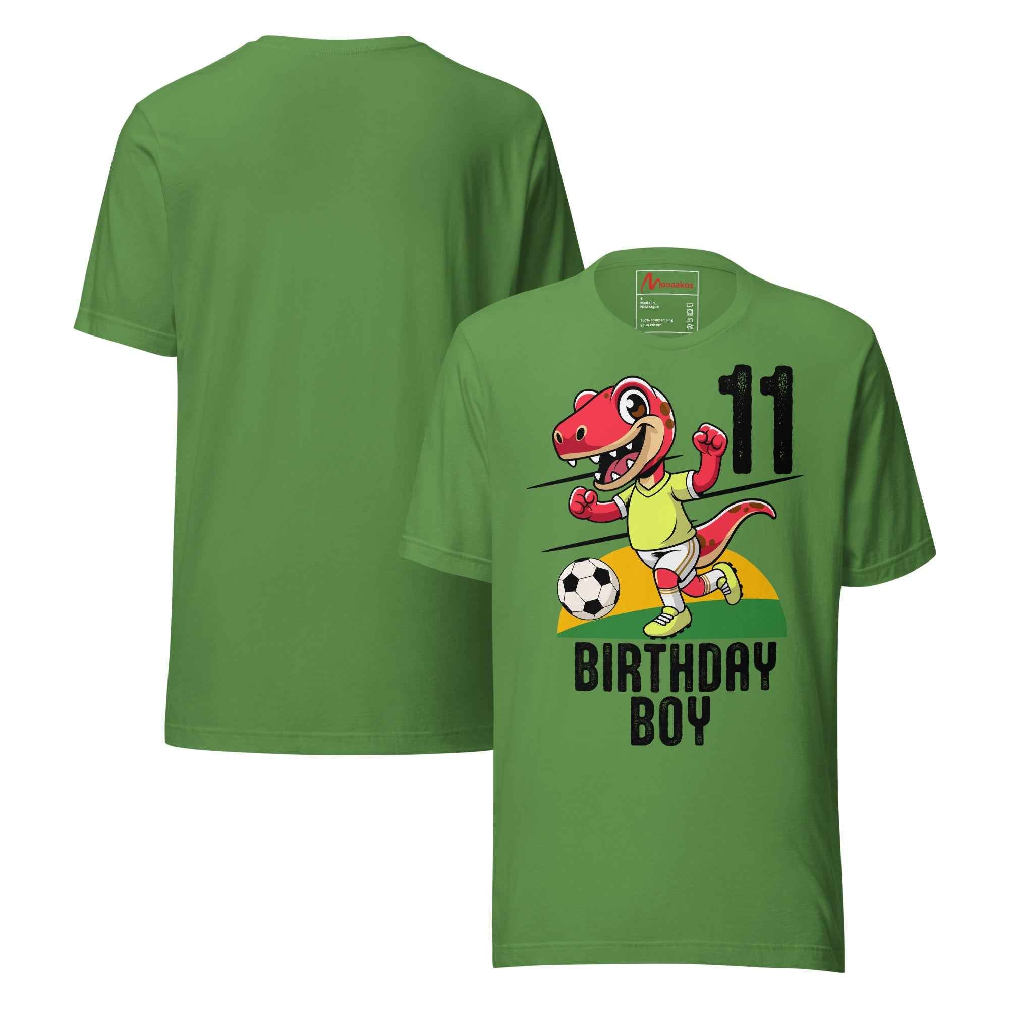 11 Year Old Soccer Player Vintage 11th Birthday Unisex t-shirt