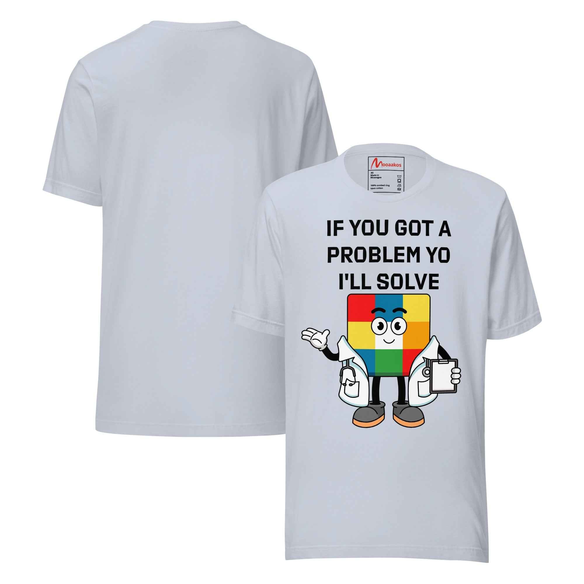 Vintage-Got A Problem Yo Ill Solve It Puzzle-Cube Unisex t-shirt