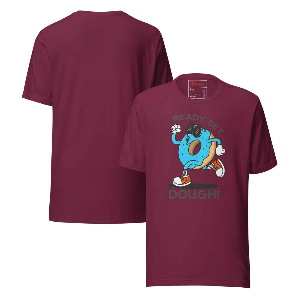 Ready Set Dough Funny Donut Running | Unisex T-Shirt