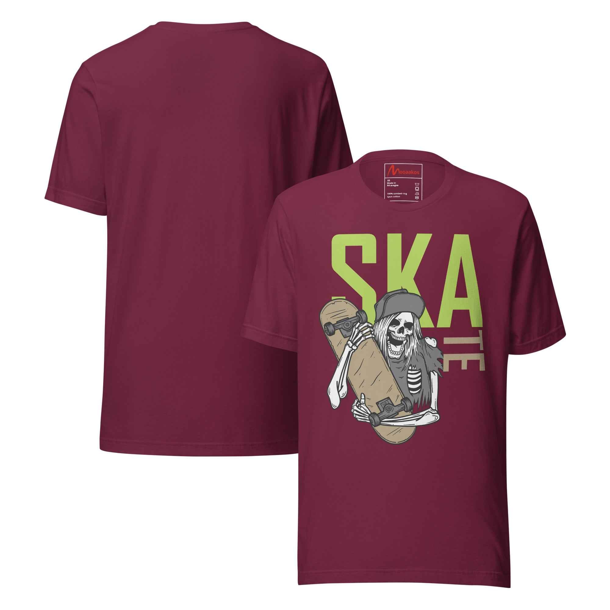 Skate Skateboarder Present Vinatge Skateboard Retro Unisex t-shirt