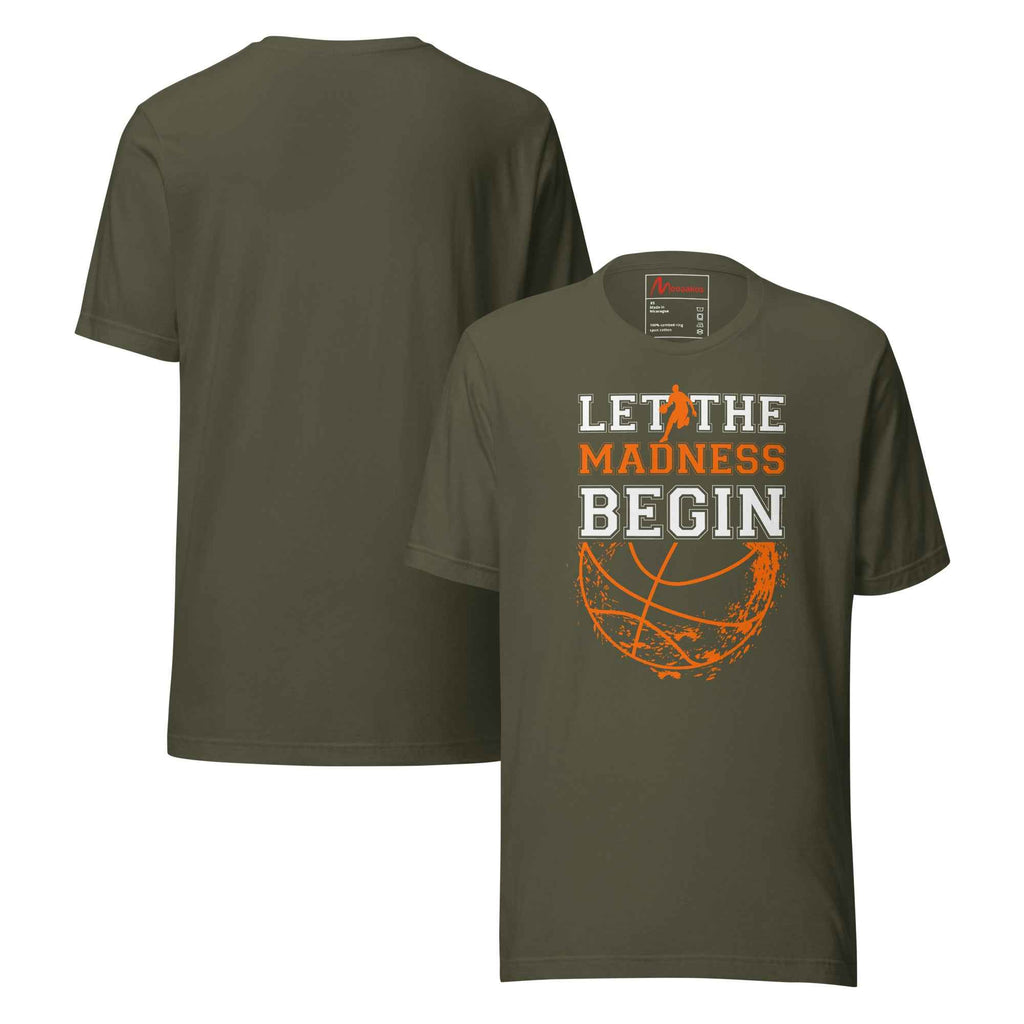 Let The Madness Begin Basketball | Unisex T-Shirt