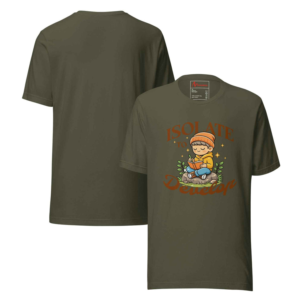 Isolate To Develop Cute Kid Growth Mindset | Unisex T-Shirt