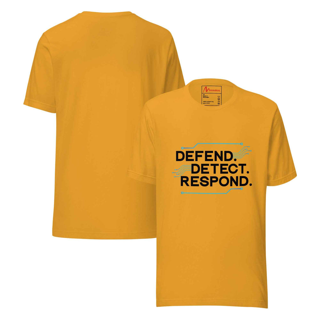 Defend Detect Respond Cyber Security Workflow | Unisex T-Shirt