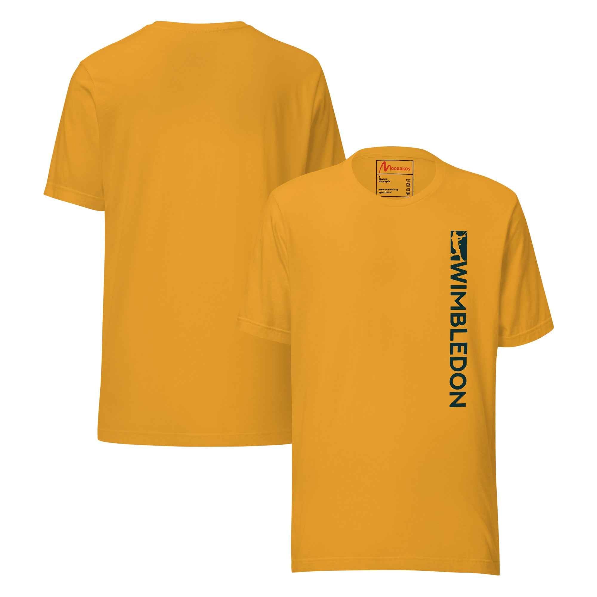 Wimbledon Tennis Player Vertical Design | Unisex T-Shirt