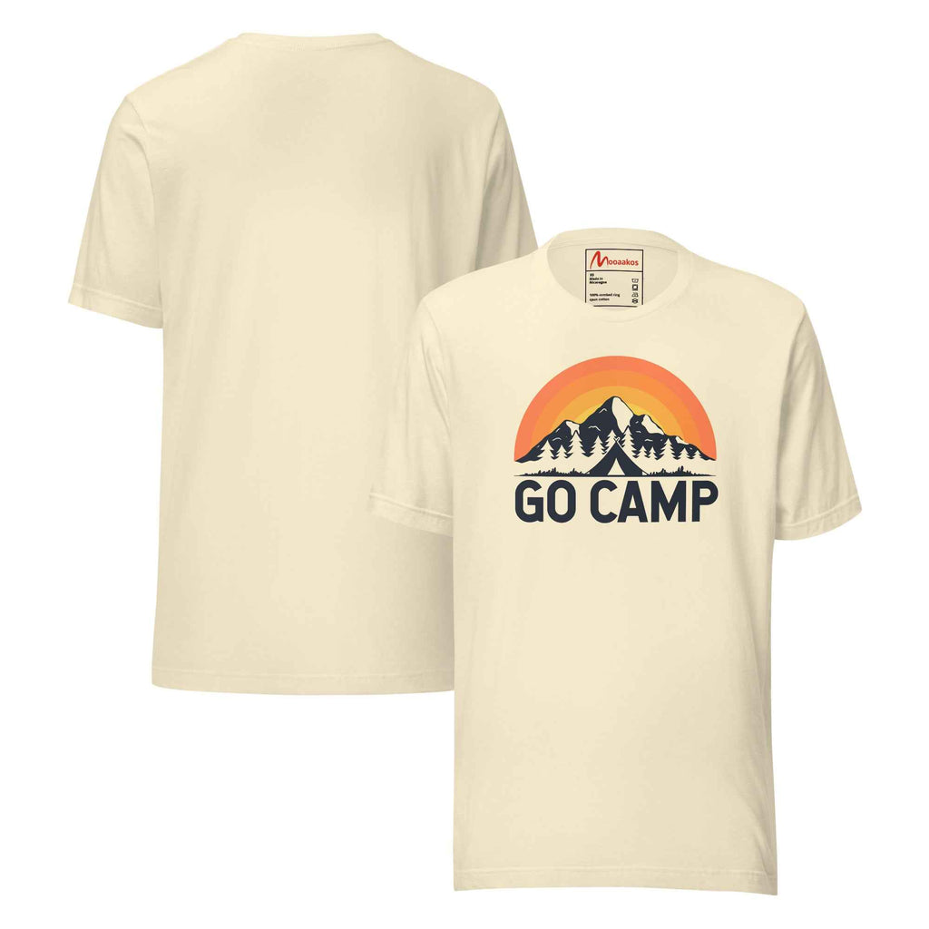 Go Camp Mountain Sunset Outdoor | Unisex T-Shirt