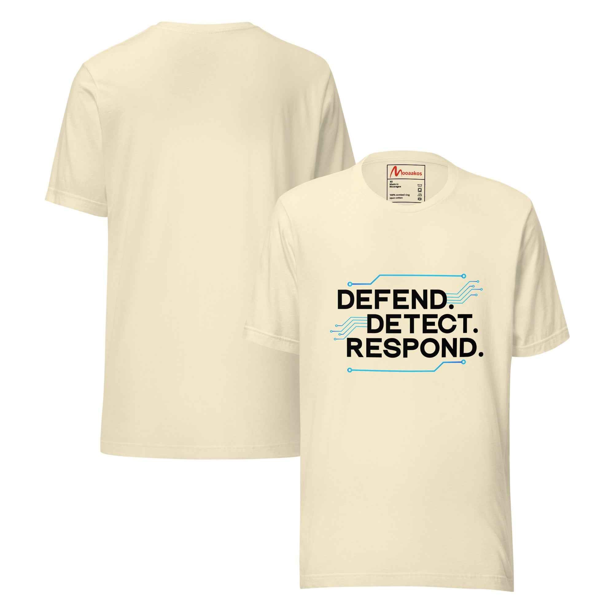 Defend Detect Respond Cyber Security Workflow | Unisex T-Shirt