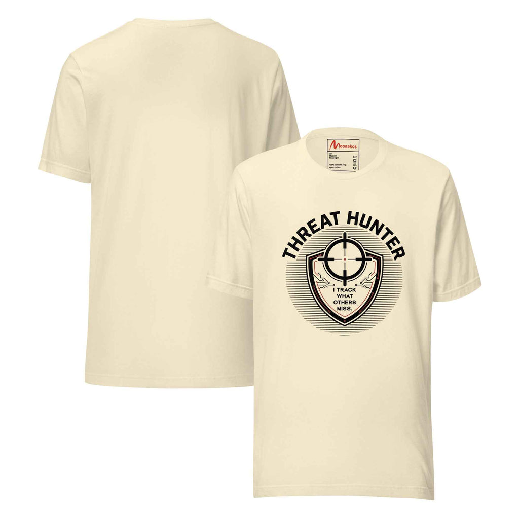 Threat Hunter Cyber Security Shield Design | Unisex T-Shirt