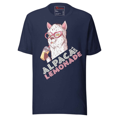 Alpaca The Lemonade Funny Quote Drinking Summer-Vacation Alpaca  Unisex t-shirt