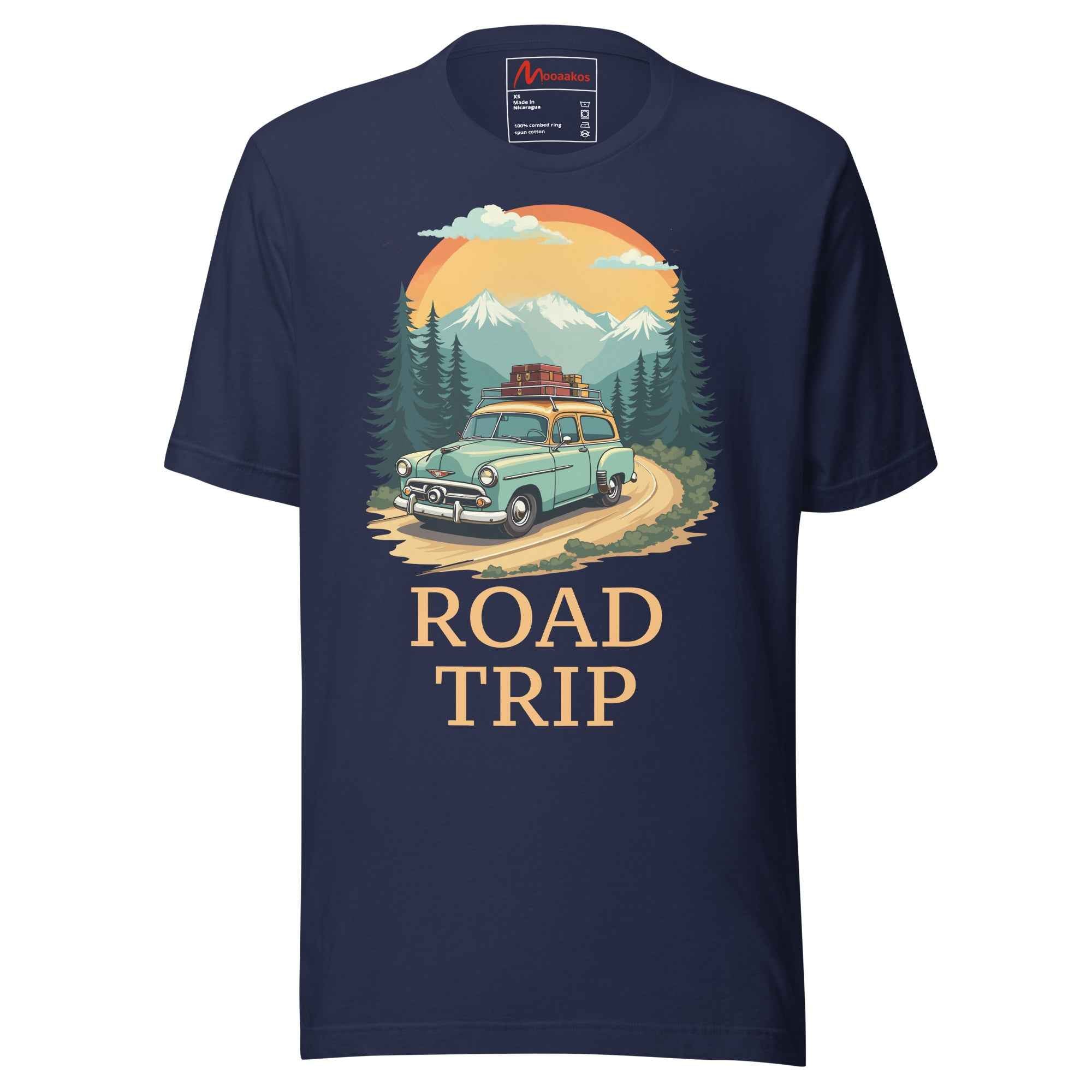 Road Trip 2026 Summer Vacation Funny Family Retro Trip Unisex t-shirt
