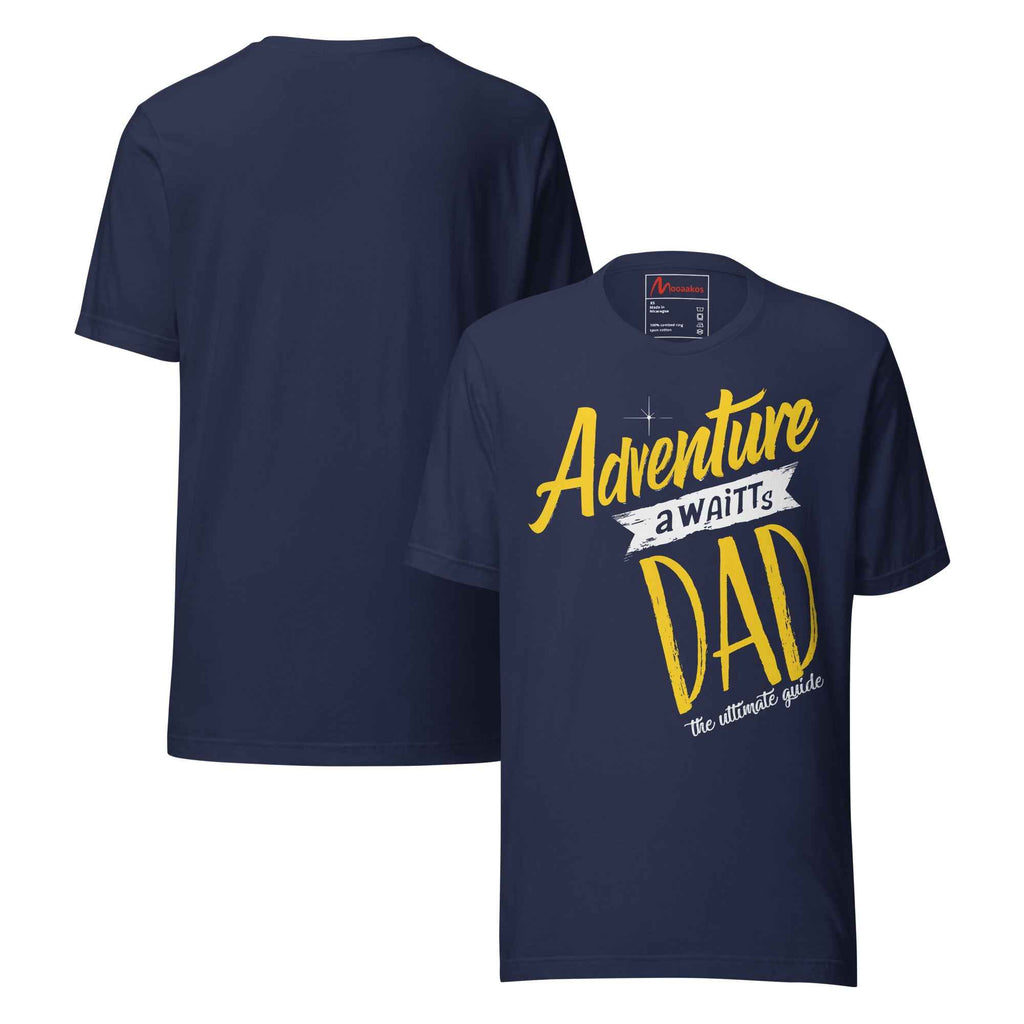 Adventure Awaits Dad Outdoor Hiking Unisex t-shirt