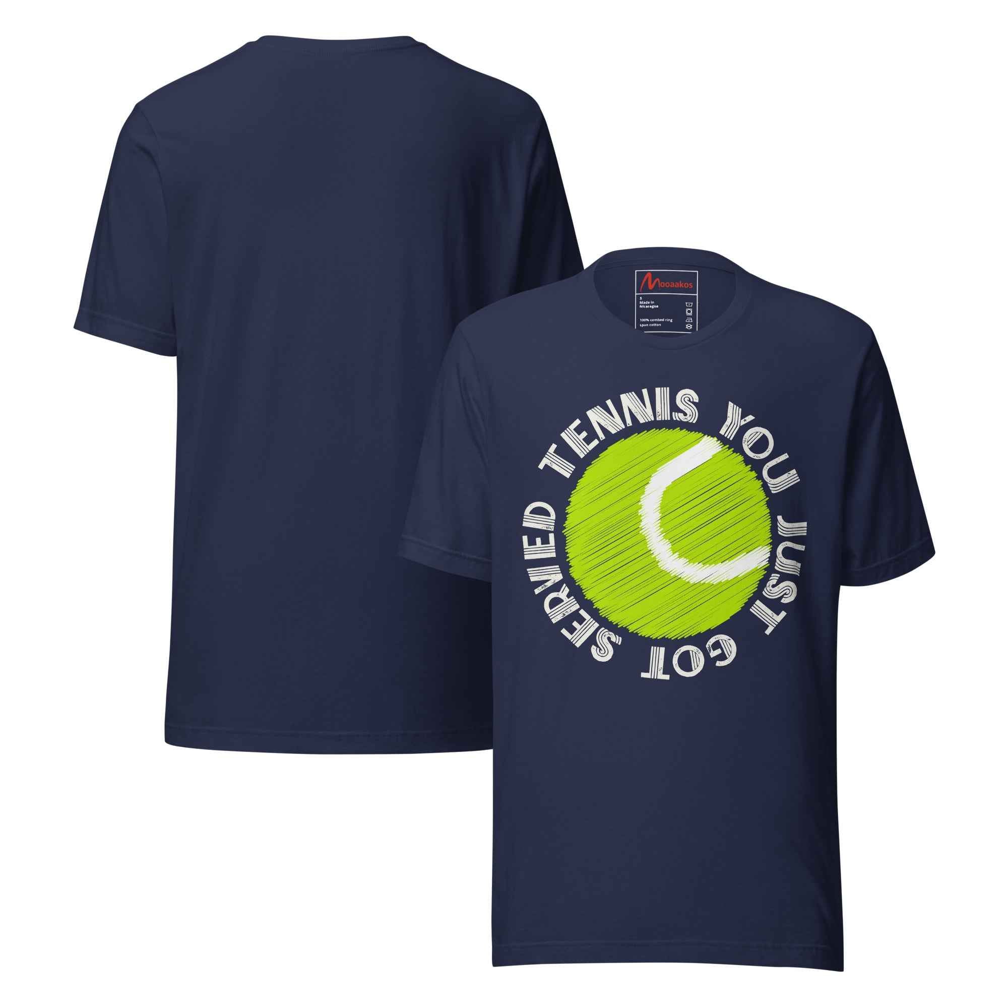 Distressed Quote You Just Got-Served Retro-Tennis Unisex t-shirt