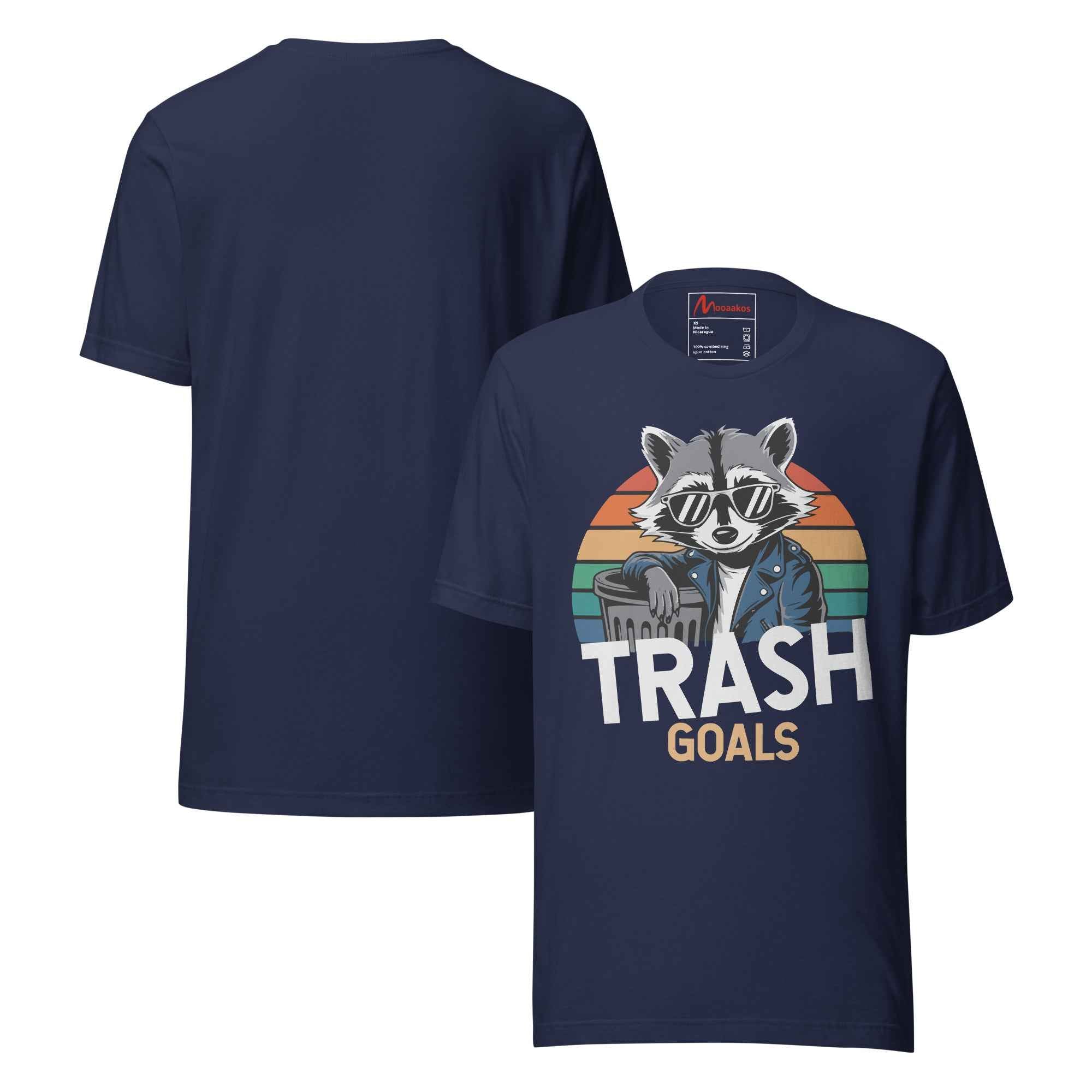 Trash Goals Raccoon Unisex t-shirt