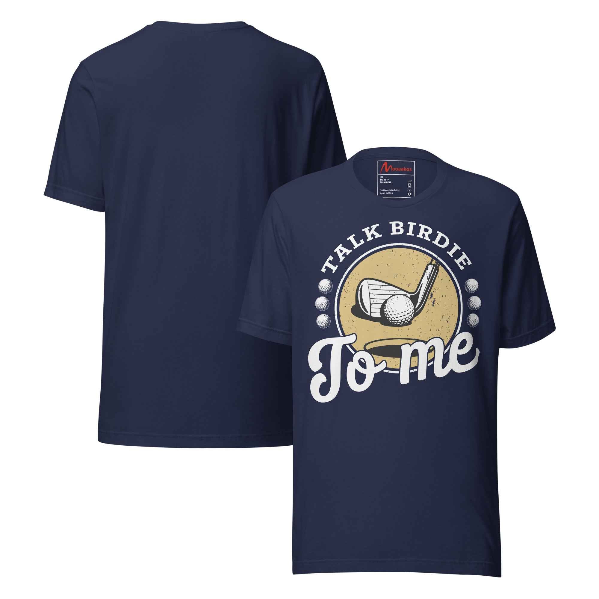 Talk Birdie To Me - Funny Golf Player Vintage Unisex t-shirt
