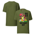 11 Year Old Soccer Player Vintage 11th Birthday Unisex t-shirt