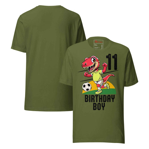 11 Year Old Soccer Player Vintage 11th Birthday Unisex t-shirt