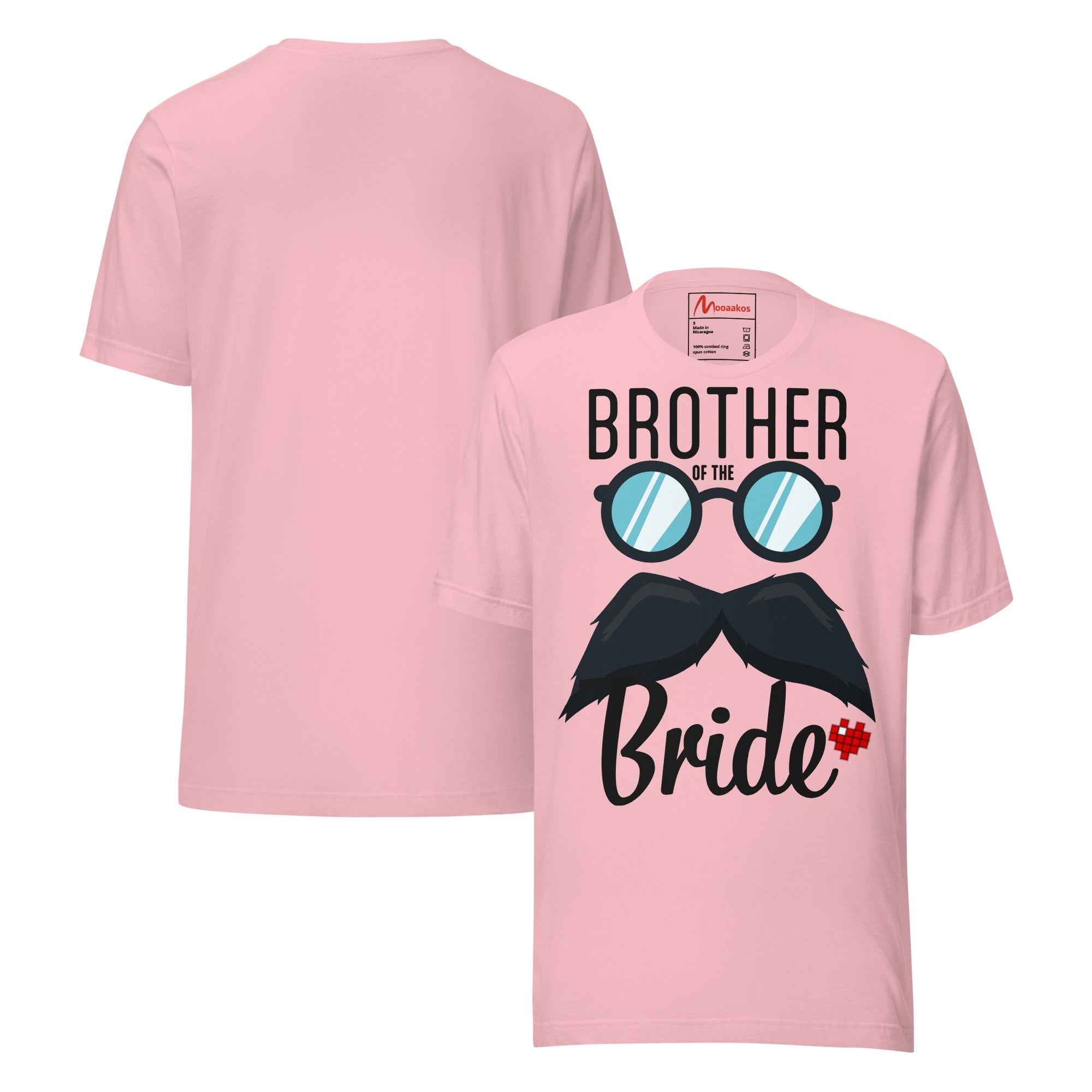 Brother of the Brides Funny Bridal Party Present Unisex t-shirt