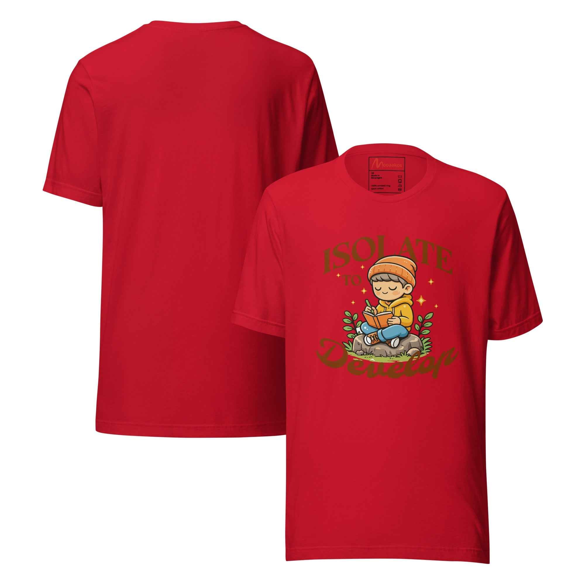 Isolate To Develop Cute Kid Growth Mindset | Unisex T-Shirt