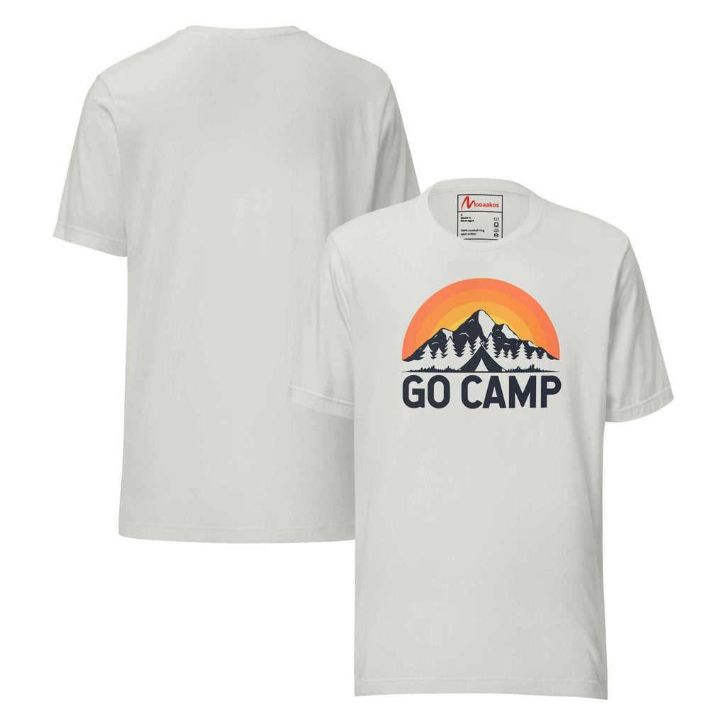 Go Camp Mountain Sunset Outdoor | Unisex T-Shirt