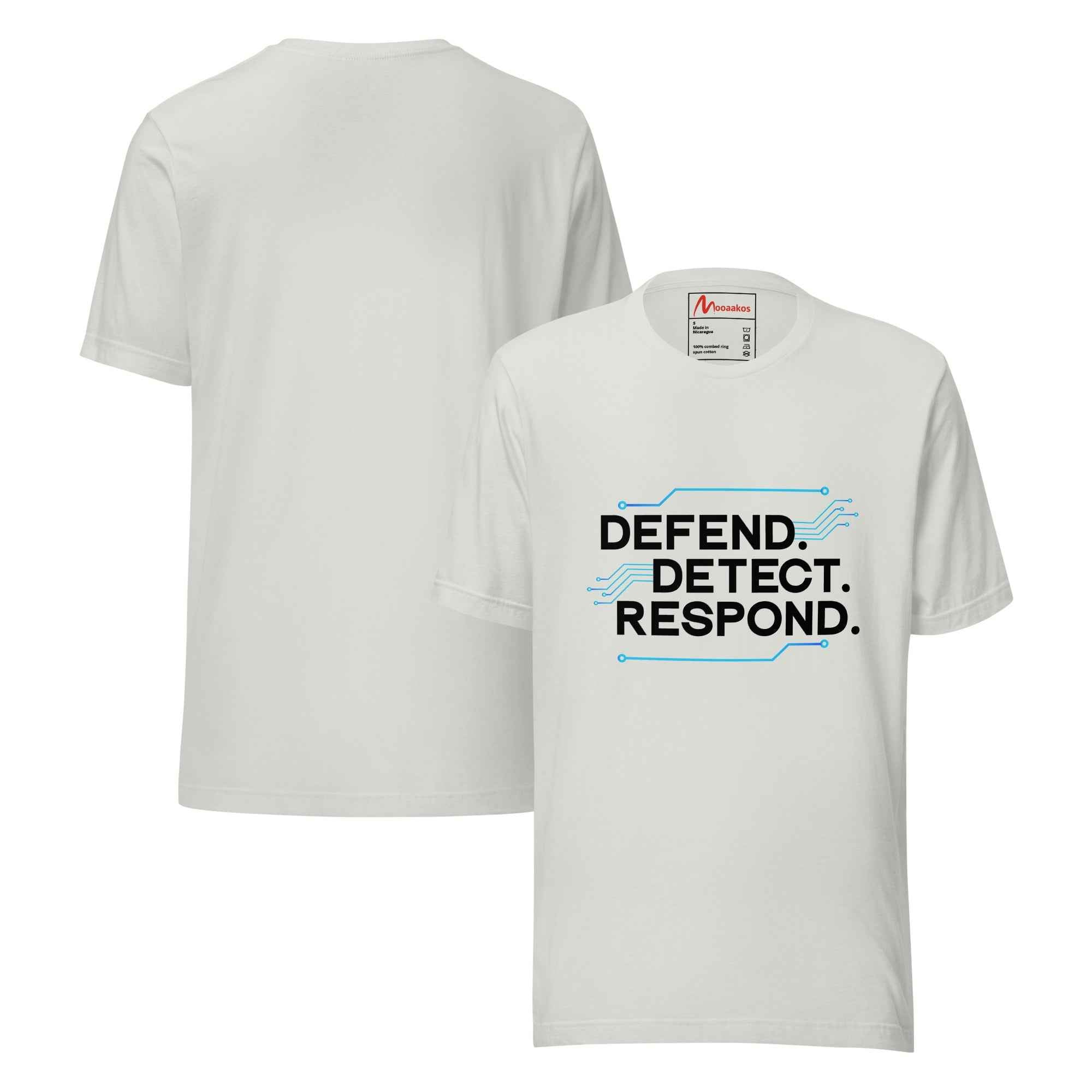 Defend Detect Respond Cyber Security Workflow | Unisex T-Shirt