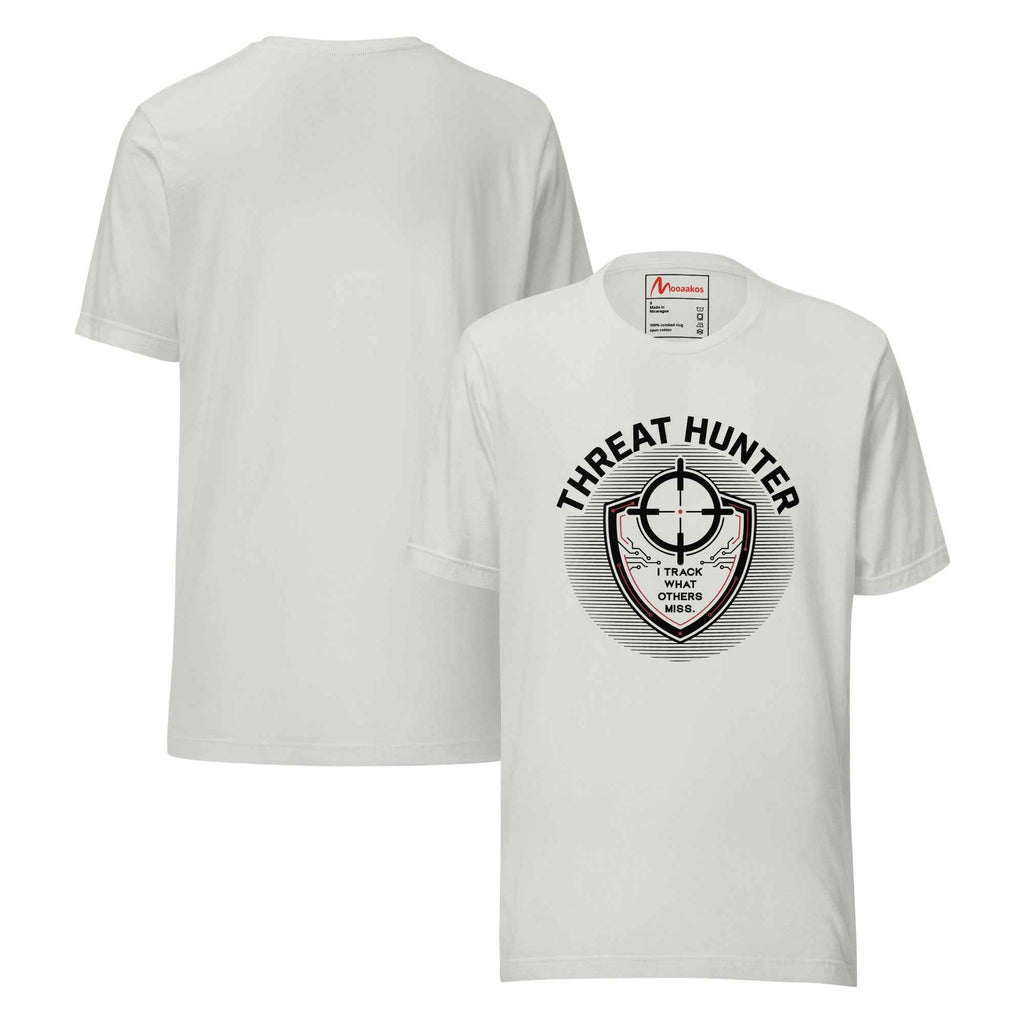 Threat Hunter Cyber Security Shield Design | Unisex T-Shirt