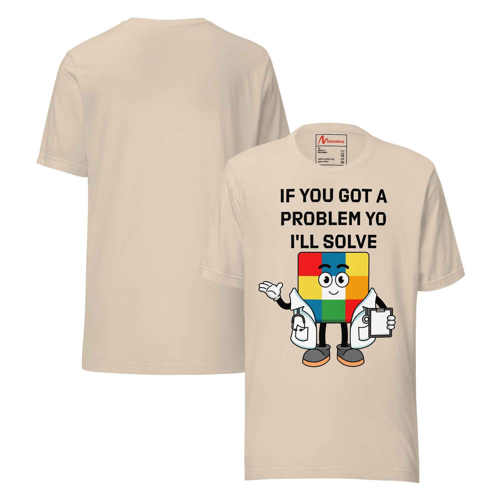 Vintage-Got A Problem Yo Ill Solve It Puzzle-Cube Unisex t-shirt