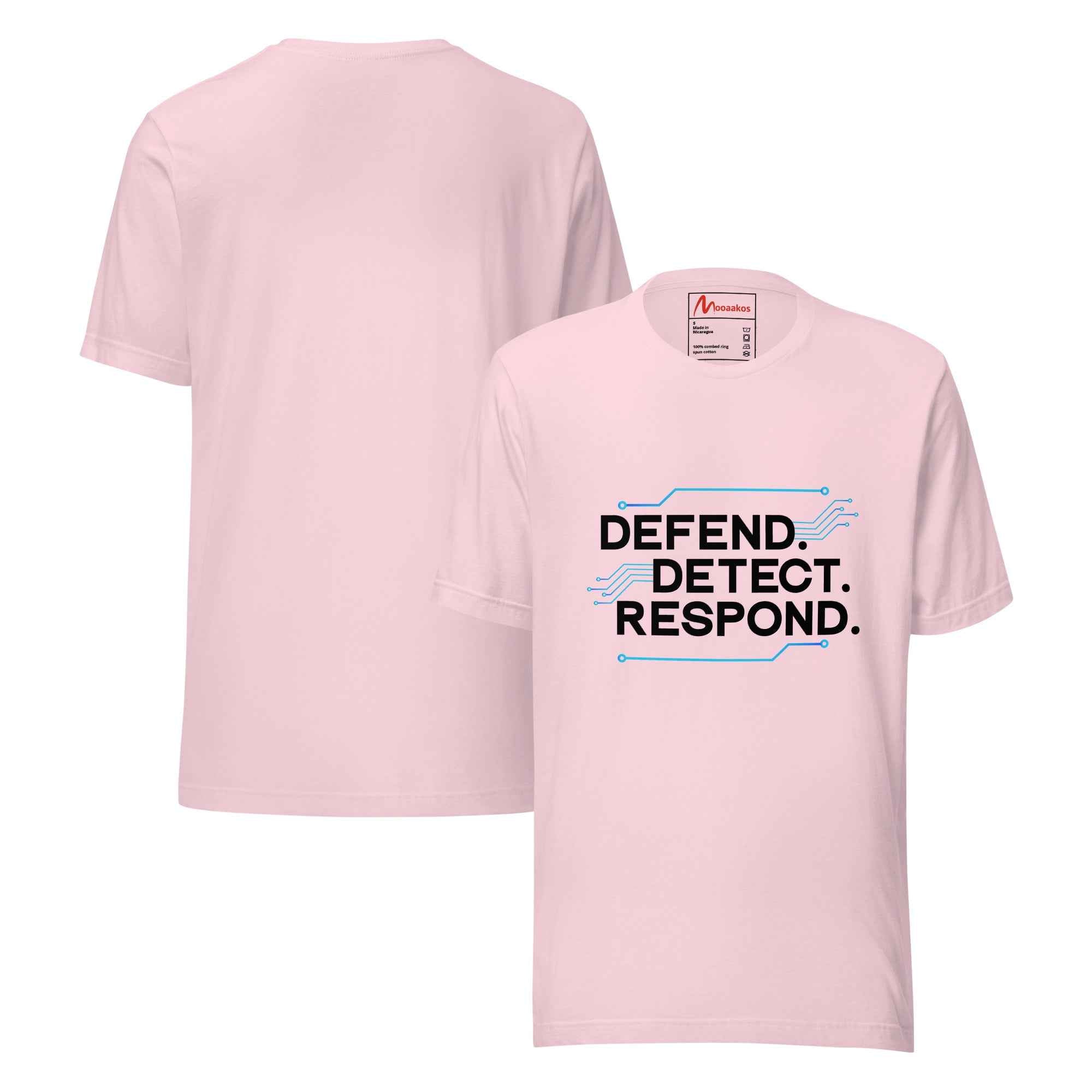 Defend Detect Respond Cyber Security Workflow | Unisex T-Shirt